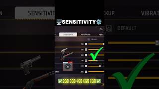 Free Fire Headshot setting 2026 ⚡ Best Sensitivity Settings ⚙️| Sensitivity + Hud Settings Free Fire