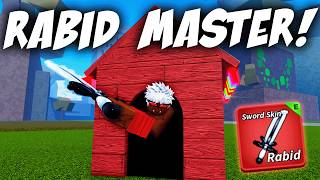 Making The Ultimate RABID DOG BLADE And Mastering It! | Blox Fruits