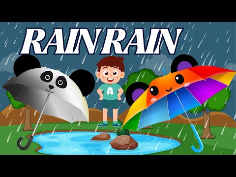 Rain, Rain, Go Away Nursery Rhyme With Lyrics   Cartoon Animation Rhymes & Songs for Children
