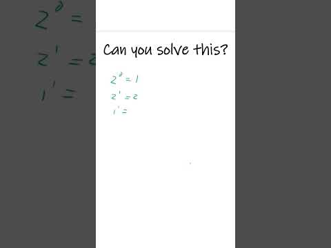 What is 0^0? #math #exponents #maths