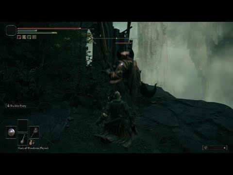 Elden Ring | Storm veil Castle | Hidden Mini Boss | Crucible Knight | Parry Play