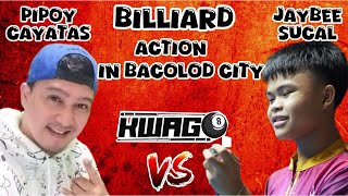 BILLIARD ACTION IN BOHOL | JAYBEE SUCAL🆚PIPOY CAYATAS
