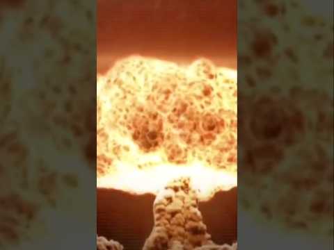 world biggest nuclear explosion tsar bomb #nuclearwar #russia #america