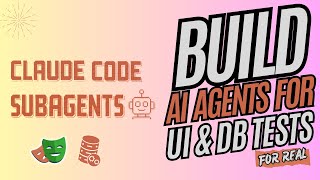 Build UI & DB Testing SubAgents in MINUTES with Claude Code (Playwright + DB)