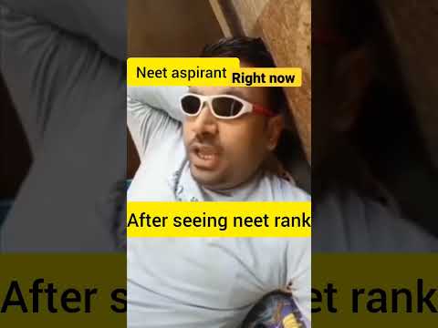 neet aspirant after seeing result  #shorts #youtubeshorts  #neet2023 #neetmeme #puneetsuperstar