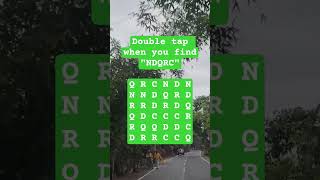 Observation Visual Test: 5 Seconds For You To Spot:NDQRC. Try Your Skills!  #search #puzzle #shorts