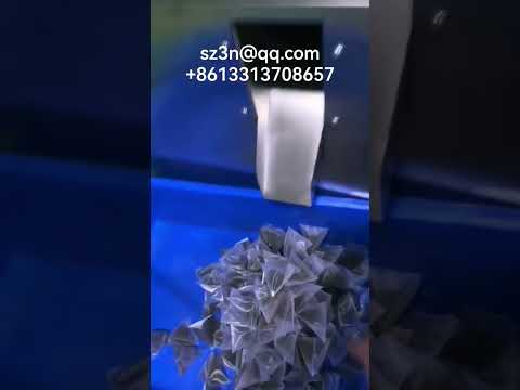 Wireless non-standard triangle tea bag automatic packaging machine