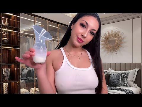 【pigeon搾乳機/Breast Pump Tutorial】手動搾乳機の使い方講座 保育士が解説 #育児 #子育て #搾乳 Breastfeeding Tips and pump with Mia