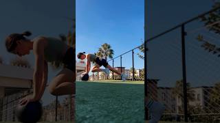 ADVANCED core strength routine. 3 rounds of each exercise x 15 reps