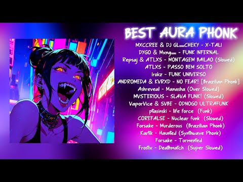 🔥 TOP 15 VIRAL AURA PHONK SONGS | AGGRESSIVE BRAZILIAN PHONK MIX 2025