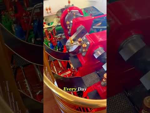 This Engine Is Bigger Than Your Entire House#Knowledge#MegaMachines#Engineering