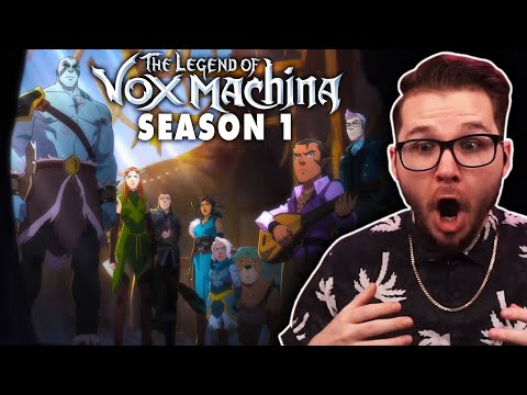I Binged The Legend of VOX MACHINA For the FIRST TIME! (Season 1 ALL Episodes)