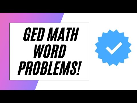 GED Math Word Problems – EASY!