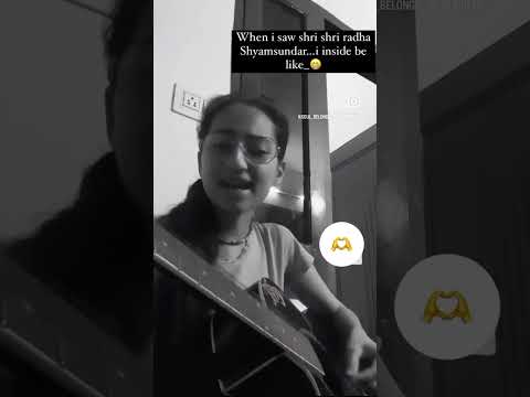 Where is my Shyamsundar 🤔🤗jai ho radhe shyam#guitarcover #love #vrindavan