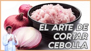 Cómo cortar cebolla rápido en cuadritos