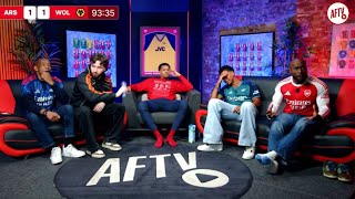 Arsenal 2-1 Wolves GOAL REACTIONS
