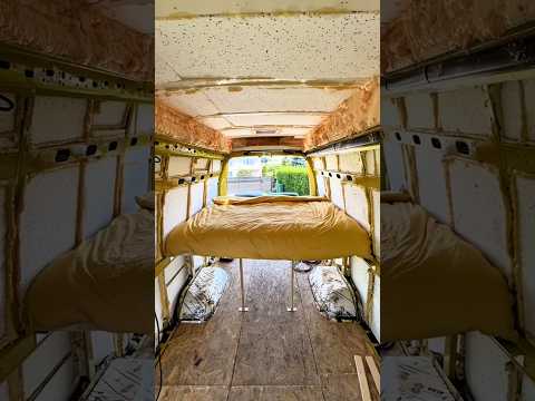 Jak powstało łóżko w naszym domu na kółkach - wersja skrócona. #kamper #vanlife