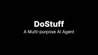DoStuff Harness Web Search Demo