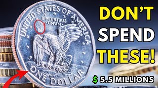 Top 7 Most Valuable U.S. One Dollar Coins Still in Circulation! Worth BIG MONEY!