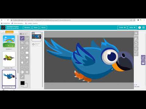 Create animation in game lab | Coding for Kids | Learn coding