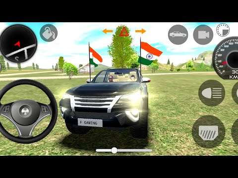 update fixed light Black fortuner new games | Games Gadi Wala | Indian Cars Simulator 3D Fortuner