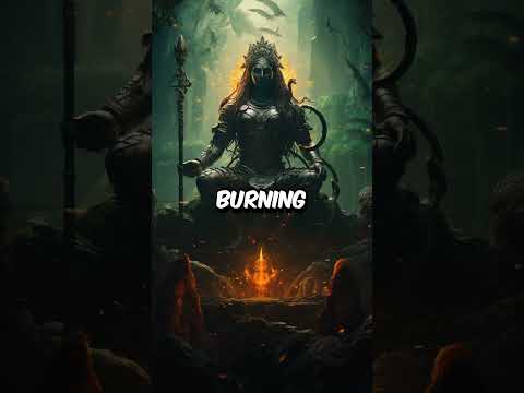 When Krishna and Arjun burn Khandava Forest #mahabharata #krishna