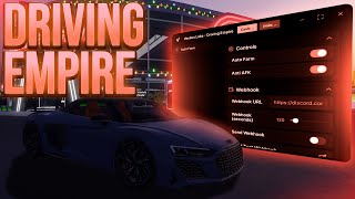 **NEW** Driving Empire Script Gui | AUTO FARM, AUTO RACE | NOKEY | MOBILE & PC 🔥