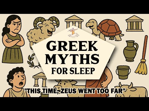 Boring Greek Myths For Sleep | When Zeus Disguised Himself as Something Truly Unromantic