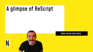A glimpse of ReScript
