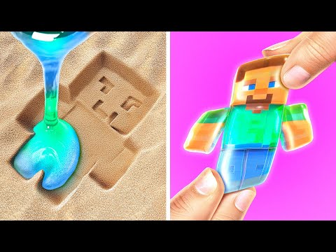 I Made Squishy Steve! *Minecraft VS Roblox In Real Life*