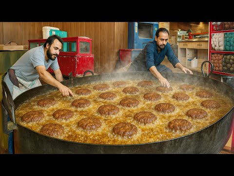 Afghanistan Most famous Chapli Kabab recipe | 1 Piece 5 KG | Street food