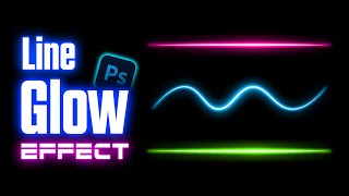 Neon Glow Effect in Photoshop | Create Glowing Light Lines