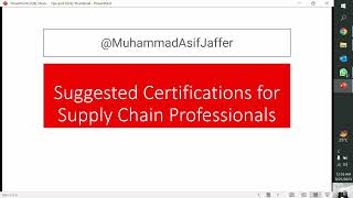 Recommended SAP Certifications for Supply Chain Executives