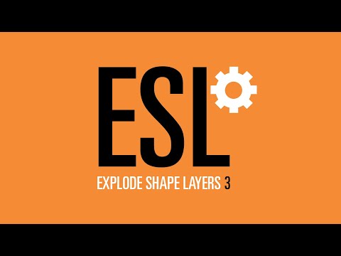 Explode Shape Layers