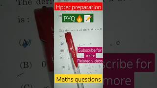hptet preparation math question #viral #shortfeed #hptet #ytshorts  #hptetnonmedical #mathsquestion