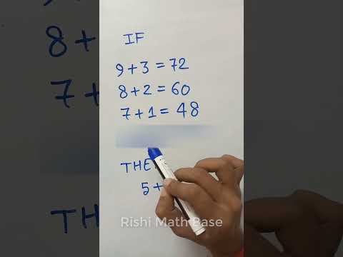 Tricky Math, Find the solution #shorts #youtubeshorts 280825