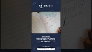 Calligraphy Writing l BitClass #QuickBits 🚀 Join for FREE https://www.bitclass.live