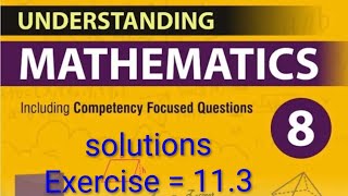 Icse class 8 math solution exercise 11.3