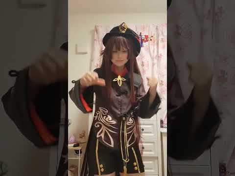 原神胡桃コスプレですきっちゅーの！#cosplay #胡桃#原神 #コスプレ #踊ってみた #ショート動画