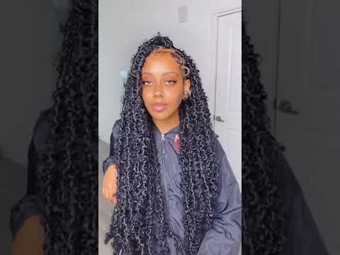 Extended Butterfly Locs with Dramatic Baby hairs 😍😍🦋