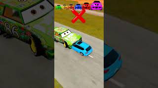 Cars vs Green News Car ? #shorts