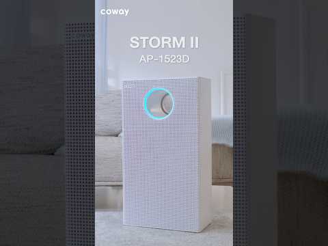 เครื่องฟอกอากาศ Coway รุ่น Storm II นิยามใหม่ของเครื่องฟอกอากาศ #CowayThailand #CowayStormII