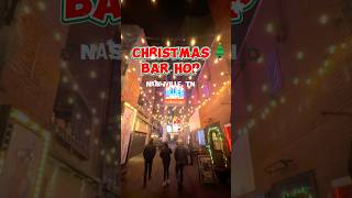 Christmas Pop Up Bars - Nashville, TN 🎄🤠 #christmas #nashville #christmastravel