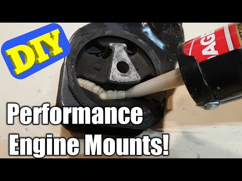 Homemade Polyurethane engine mounts!