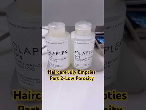 Haircare Product Empties for my scalp and my low porosity hair. Will I rebuy any of these again? Pt2