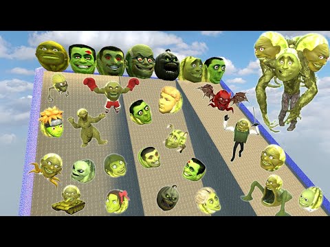 SLOPES DOWN ALL LIN GANG MELON ARMY TITAN SNAKE CARRIER BOXER NUEROMELON SPARTAN KICKING Garry's Mod