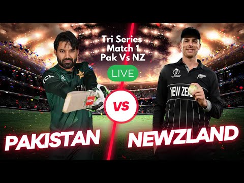 NZ vs PAK 1st Match LIVE | New Zealand vs Pakistan Live | NZ & SA Tour of Pakistan 2025