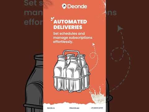 Lunch Milk Delivery Business with a White-Label App | 7-Day Setup