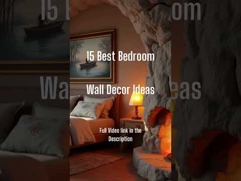15 best bedroom wall decorating ideas! #bedroomdecor
