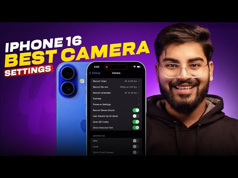 Best Camera Settings for iPhone 16 & iPhone 16 Plus 🔥 iPhone 16 Best Camera Settings Hindi